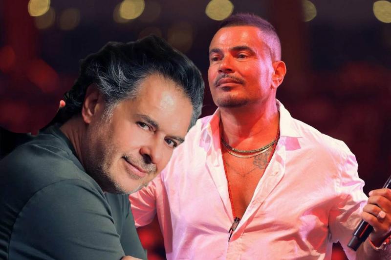 عمرو دياب وراغب علامة.. لأول مرة (فيديو)