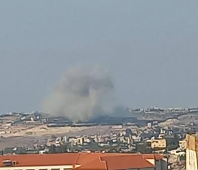 إصابات في غارة إسرائيلية على بلدة أرزي