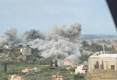 غارة إسرائيلية تستهدف بلدة جبال البطم جنوبي لبنان