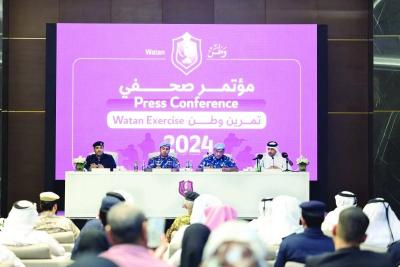 قطر... 70 جهة عسكرية وأمنية ومدنية تشارك في تمرين وطن