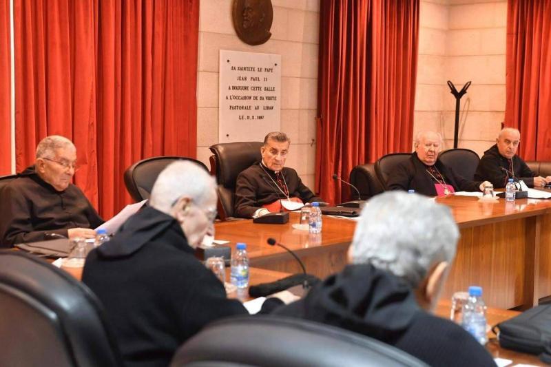 مجلس المطارنة الموارنة: نطالب المجتمع الدولي بحلّ دبلوماسي