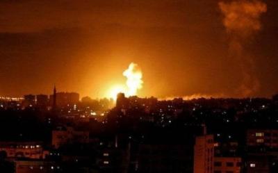 هجوم إسرائيلي يستهدف مواقع في ريفي حلب وإدلب