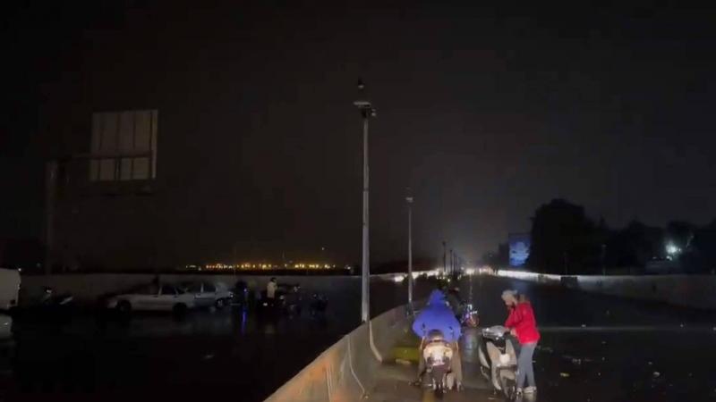 بالفيديو: تحويل السير على طريق المطار بإتجاه الأوزاعي ‏