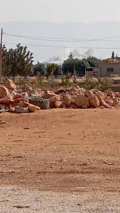 للمرة الأولى.. غارة اسرائيلية تستهدف بلدة حوش السيد علي الحدودية