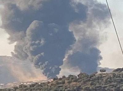 بالفيديو- 4 إصابات في مستوطنة أفيفيم عقب القصف من لبنان