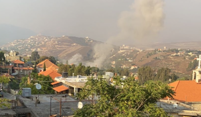 استهداف سيارة على طريق جديدة مرجعيون ـ دبين