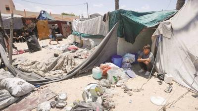 بريطانيا: الوضع في غزة كارثي ويتطلب وقفاً فورياً لإطلاق النار