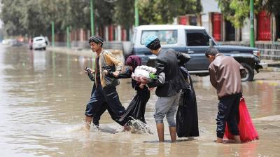 فيضانات اليمن تفاقم معاناة المدنيين وتضاعف الأزمات