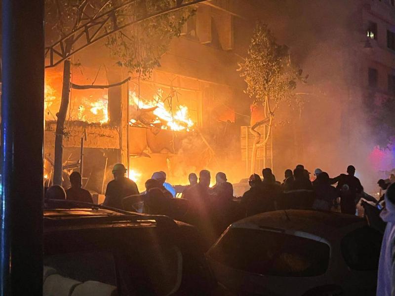 استهداف إسرائيلي لمنطقة مار الياس: ضحايا وعشرات الجرحى (فيديو)