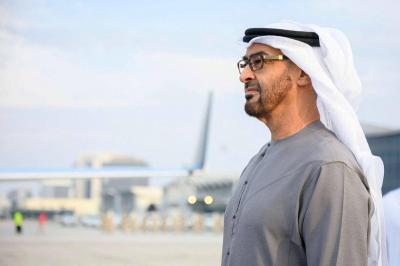 محمد بن زايد يبحث مع رئيس وزراء قطر التطورات الإقليمية ‏والدولية