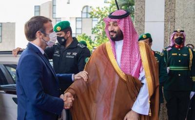 رهانات زيارة ماكرون للمملكة العربية السعودية