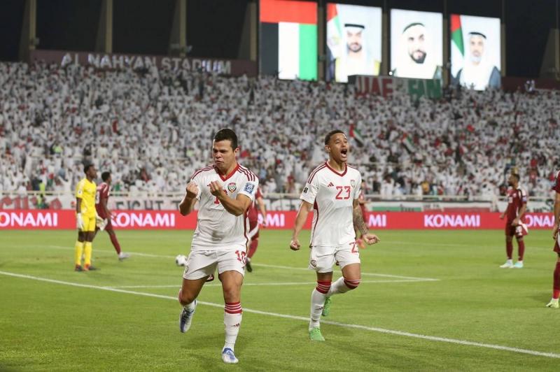 فوز  تاريخي لمنتخب الامارات في ‏تصفيات المونديال على حساب قطر