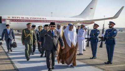 الرئيس الإندونيسي يصل الإمارات في زيارة دولة