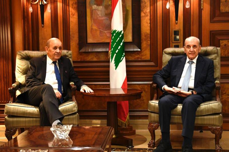 لودريان في بيروت.. لانتخاب رئيس للجمهورية