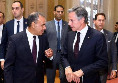 بلينكن وعبد العاطي: لضمان وصول المساعدات الإنسانية لغزة