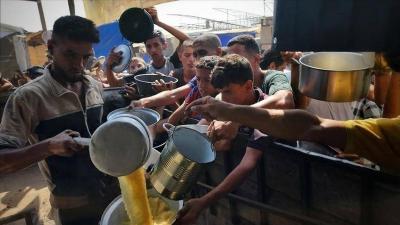 الجوع في غزة يتفاقم  وارتفاع أسعار الغذاء الف بالمئة