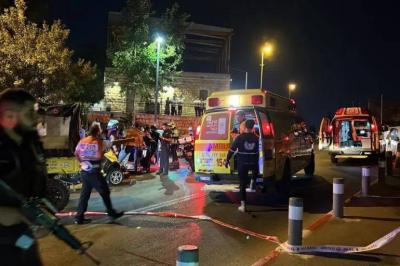 عملية خاطفة بالقدس استغرقت ١٠ ثوان.. واصابة ٧ مستوطنين