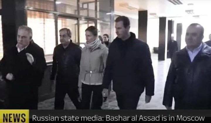 بالصورة: الظهور الأول لبشار الأسد وزوجته في موسكو ما مدى صحّتها؟