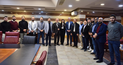 الحلبي يتابع مع زواره قضايا تربوية مطلبية