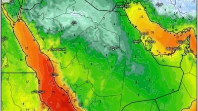 خبراء الطقس يحذرون من موجات برد قوية تجتاح السعودية
