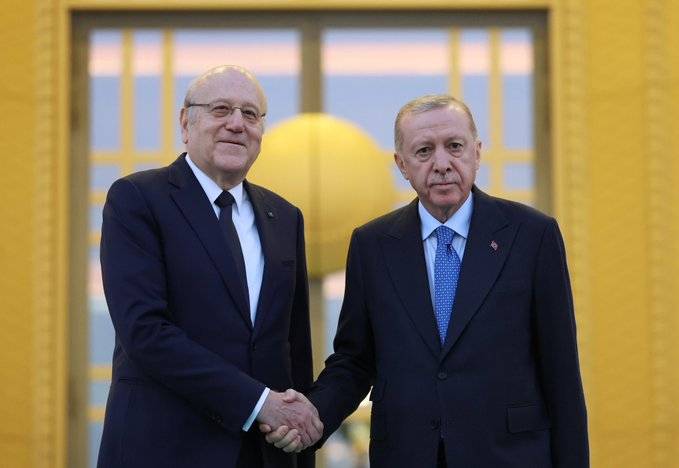 أردوغان يلتقي ميقاتي: اتفقنا على العمل معا في سوريا
