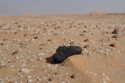 سقوط نيزك في أراضي سلطنة عمان