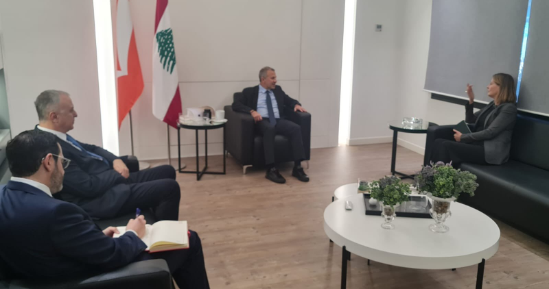 باسيل: لعودة النازحين السوريين إلى بلادهم مع انتفاء الاسباب