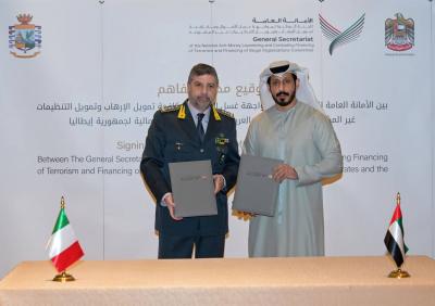 لمكافحة الجرائم المالية.. شراكة إستراتيجية بين الإمارات وإيطاليا