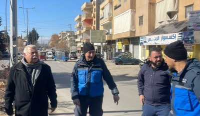 حملة لإزالة الصور والإعلانات في بعلبك تنطلق من المدخل الجنوبي