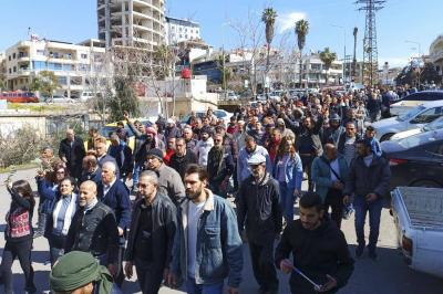 منع رتل لإدارة العمليات العسكرية من دخول السويداء