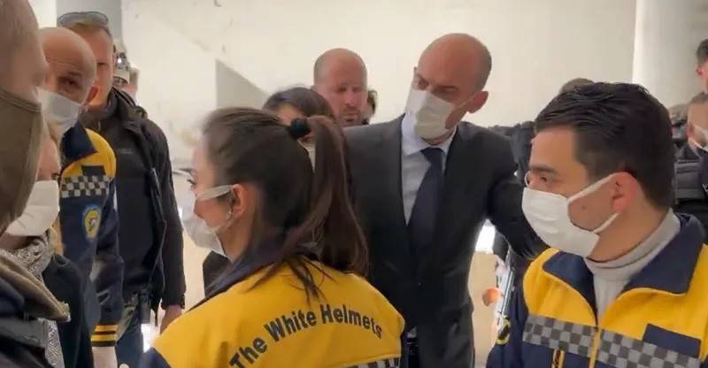 وزيرا خارجية فرنسا وألمانيا في سجن صيدنايا (صور)