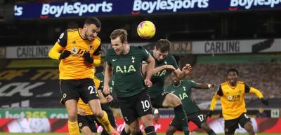 ولفرهامبتون يفرض التعادل 2-2 على توتنهام