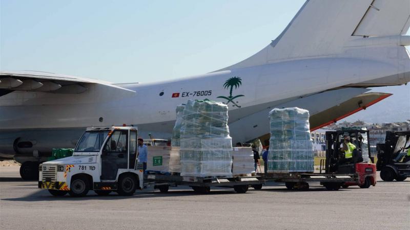 السعودية تطلق جسراً جوياً إغاثياً إلى سوريا