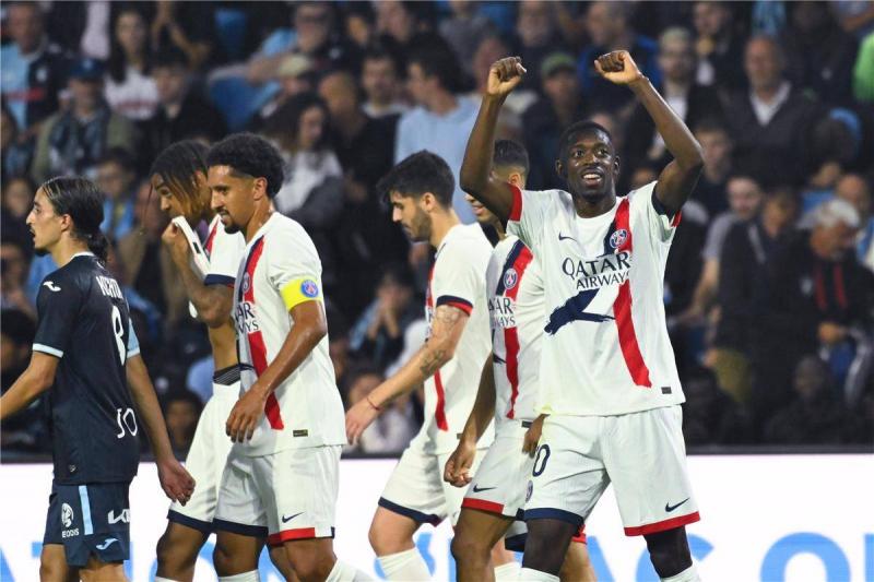 ديمبلي يقود سان جيرمان للفوز بكأس السوبر الفرنسية