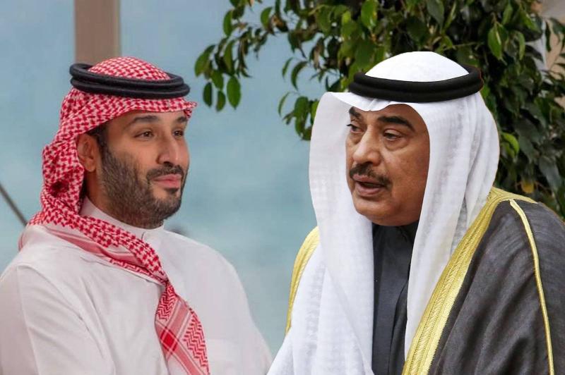 بن سلمان يهنئ ولي عهد الكويت لنجاح بلاده في تنظيم كأس الخليج