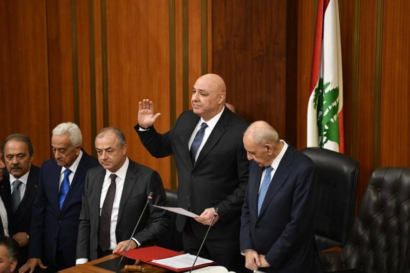 عون في خطاب القسم: اليوم تبدأ مرحلة جديدة من تاريخ لبنان
