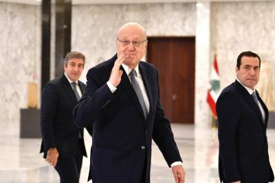 ميقاتي من قصر بعبدا: سنبدأ بنزع السلاح