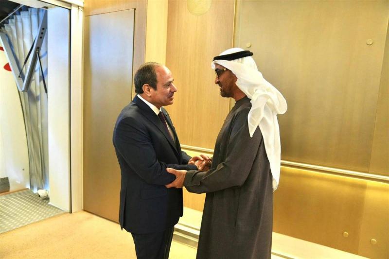 السيسى وبن زايد يؤكدان حرصهما على وحدة سوريا