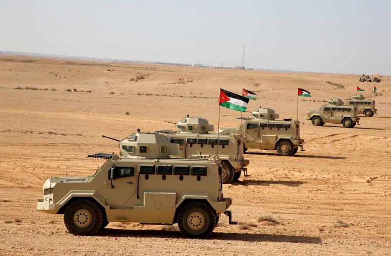 الجيش الأردني: اشتبكنا مع مهربين حاولوا اجتياز الحدود