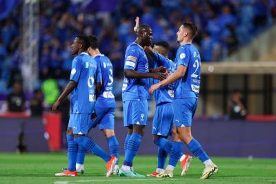 الهلال يستعرض عضلاته أمام العروبة