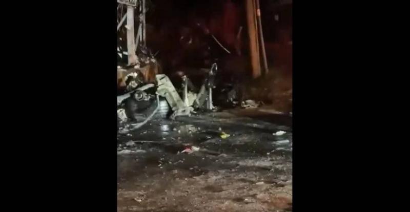 بالفيديو - حادث سير على طريق كفرحاتا - زغرتا ينهي حياة شاب