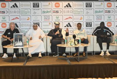 نخبة أبطال العالم يشاركون في ماراثون دبي 2025