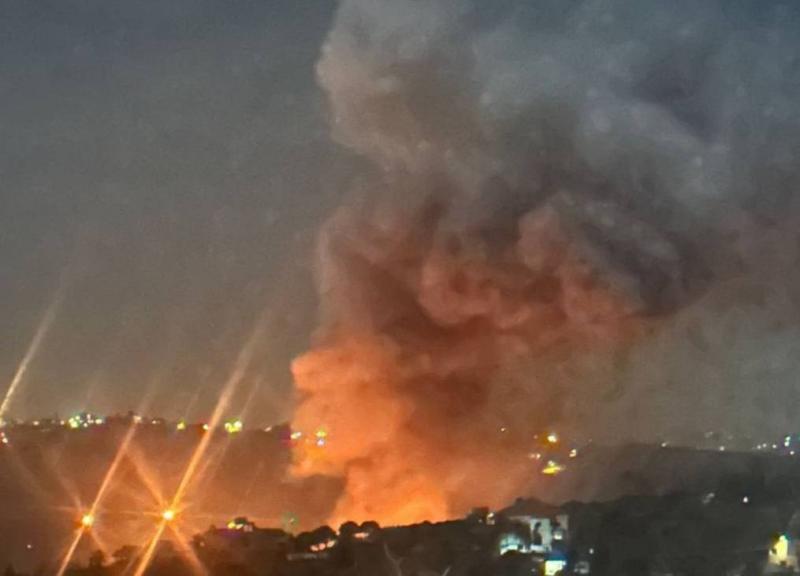 بالصور والفيديو.. غارات إسرائيلية متتالية على حومين الفوقا