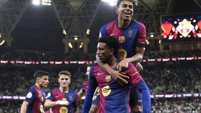 برشلونة يكتسح ريال مدريد بخماسية.. ويتوّج بـ