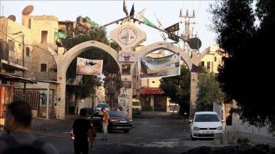 بالفيديو... نزوح فلسطينيين من مخيم جنين بعد العملية الإسرائيلية