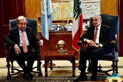 غوتيريش لبرّي: الحكومة اللبنانية ستُشكّل قريبًا لتمثّل جميع الأطراف!