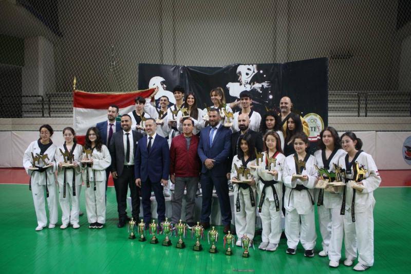 اتحاد التايكواندو كرّم ابطاله وبطلاته.. والسفير الكوري والدكتور ظريفة شددا على نجاح اللعبة