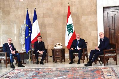 ماكرون: لبنان على الطريق الصحيح بوجود جوزاف عون رئيسًا