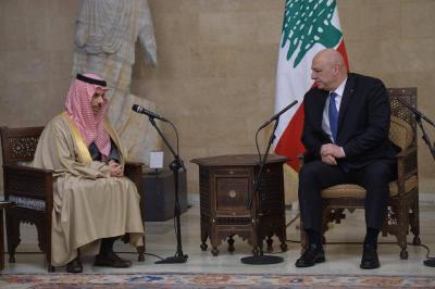 بن فرحان في لبنان.. تشديد على الالتزام بوقف النار