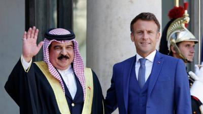 ملك البحرين يلتقي ماكرون في باريس
